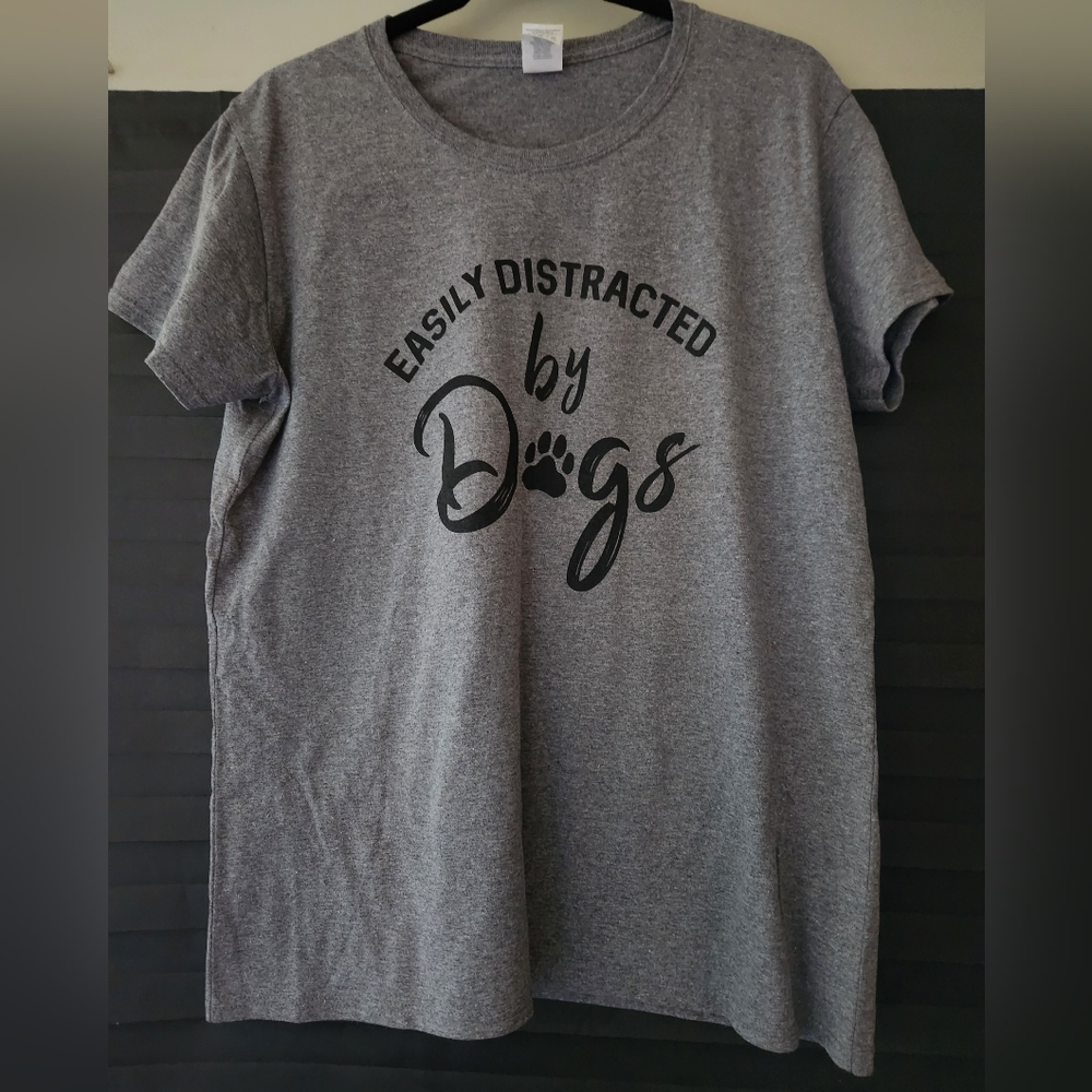 Easily Distracted by Dogs T-shirt